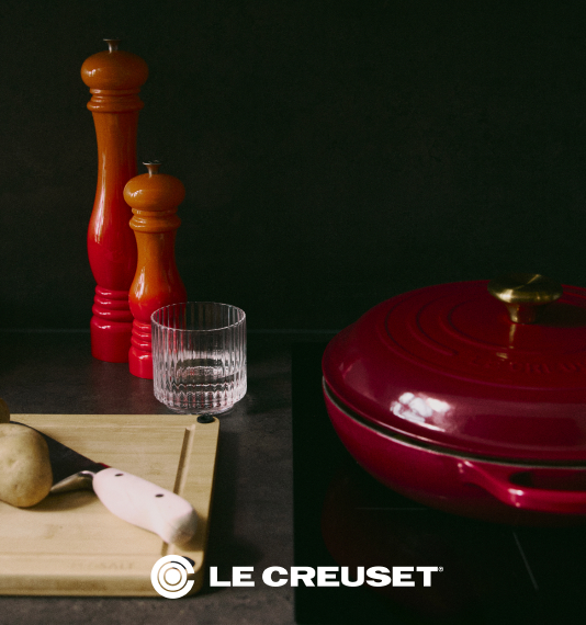 Kitchen with Le Creuset