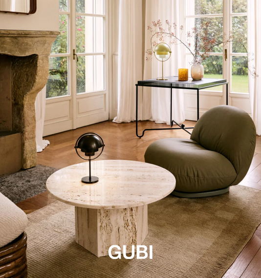 Living Room with Gubi